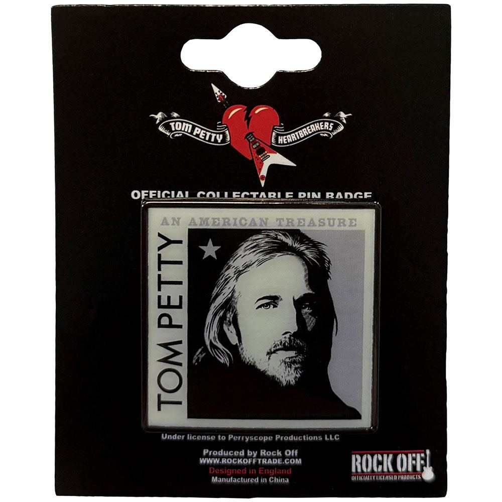 Tom Petty And The Heartbreakers - American Treasure Pin - Multicolours